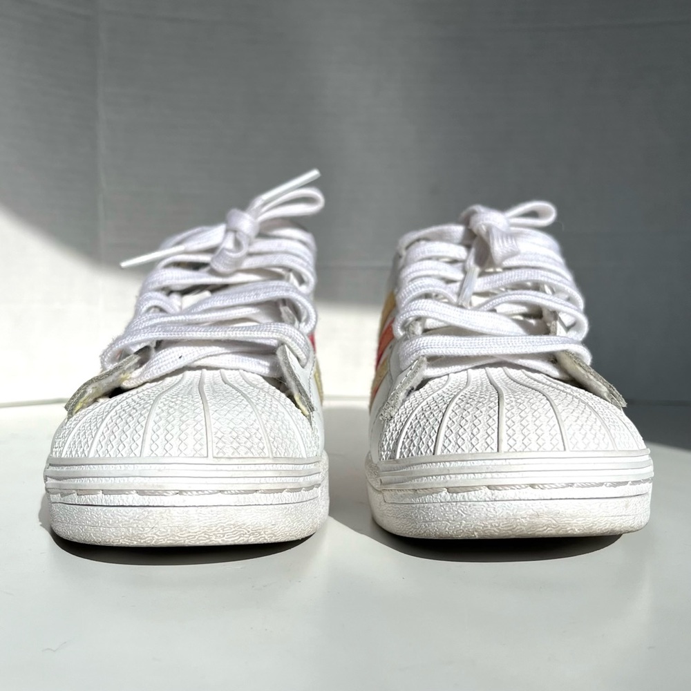 Adidas Superstar White Dreamy Color Pop Shoes - Picture 2 of 11